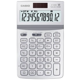 CASIO JF - Z200 Design Calculator, Just Type, 12 Digit , whites