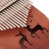 21 Keys Thumb Piano Musical Instruments Kalimba Finger Piano with
