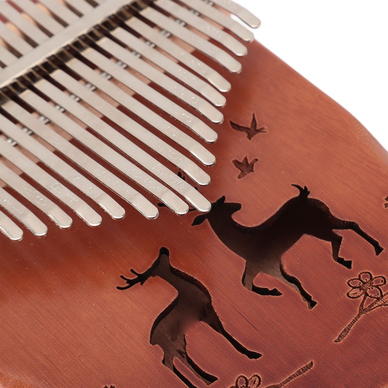 21 Keys Thumb Piano Musical Instruments Kalimba Finger Piano with