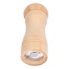 2pcs Wood Salt and Pepper Grinder Adjustable Coarseness Wooden Pepper