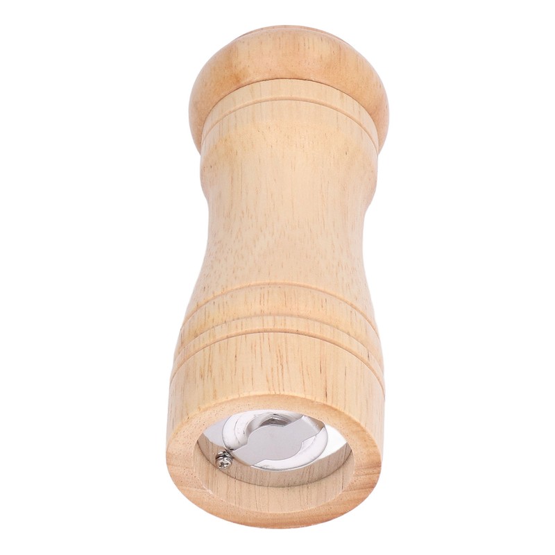 2pcs Wood Salt and Pepper Grinder Adjustable Coarseness Wooden Pepper