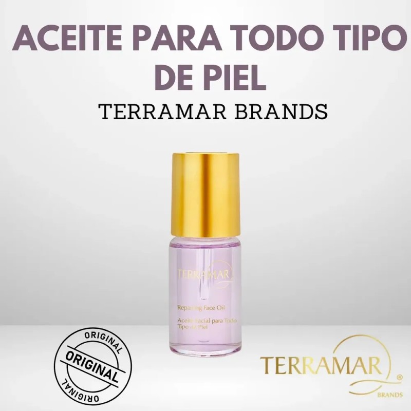 Aceite Óleo Facial Reparador Terramar De 30ml