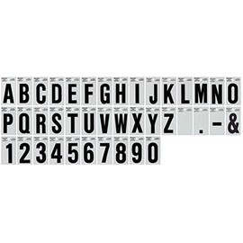 Hillman 839370 2 Inches Letter Z Square Cut Self Adhesive Sign, Silver and Black Highly Reflective Flexible Mylar, 2.375x1.5 Inches 1-Sign