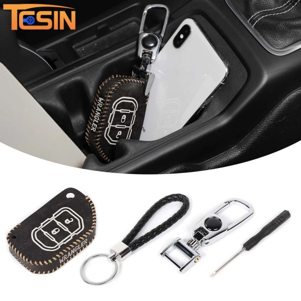 Aftermarket Branded Key Case Fob Holder Bag Remote Keyless Protect