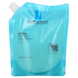 La Roche-Posay Lipikar Surgras Crème Lavante Anti-Dessèchement Éco-Recharge 400 ml