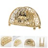 Ciieeo Elegant Metal Napkin Holder Decorative Tissue Dispenser for Kitchen