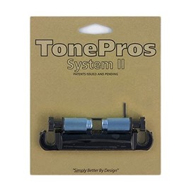 TonePros T1ZS BLACK Standard Tailpiece SAE Threads