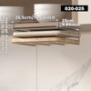 Stainless Steel Under-Cabinet Organizer for Kitchen Storage – Hanging Rack
