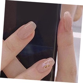 Healeved Diy False Nails Kit 1 Set Press on Nails for Women Fake Nail Tips in Colors Easy to Wear and Remove for Nail Salons