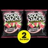 Sour Jacks Sour Candy Gummy Snacks, Watermelon Sour Wedges, Bulk