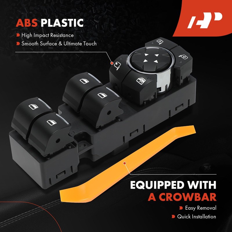 A-Premium Master Power Window Switch Compatible with Ford Explorer 2016