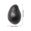 Honbay 2PCS Fake Avocados Foam Artificial Green Avocado Fruit Model