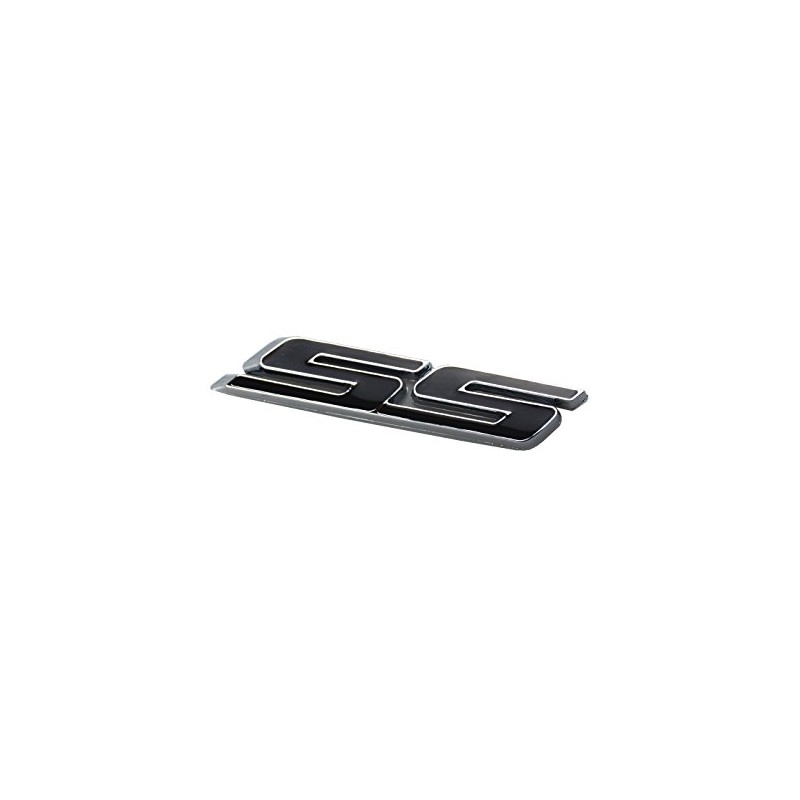 Aimoll 2pcs SS Emblems ABS Sticker 3D Logo for Impala