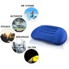 Travel pillow / neck pillow by polaar, inflatable, ultra-lightweight, ergonomically