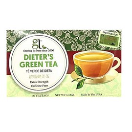 Dieter's Green Tea (Extra Strength) (20 Tea Bags) 6-Pack…