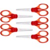 FABER-CASTELL - Forbici scolastiche con protezione per le lame, 5