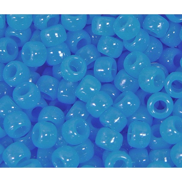 JOLLY STORE Crafts - Glow in The Dark Beads, Easy-to-Use