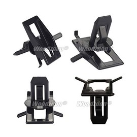 Woodzdon Pack of 10 Windshield Upper Garnish Moulding Clip for GM 20058837 Interior Headliner Trim Retainer Fit for A & G Models Cutlass Monte Carlo El Camino Malibu for Auveco 18398