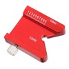 Aluminum Alloy Center Scribe Gauge, Compact and Portable Mini Small