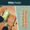 WOA WOA 5 Step Ladder, Ladders for Home, Anti-Slip Pedals,