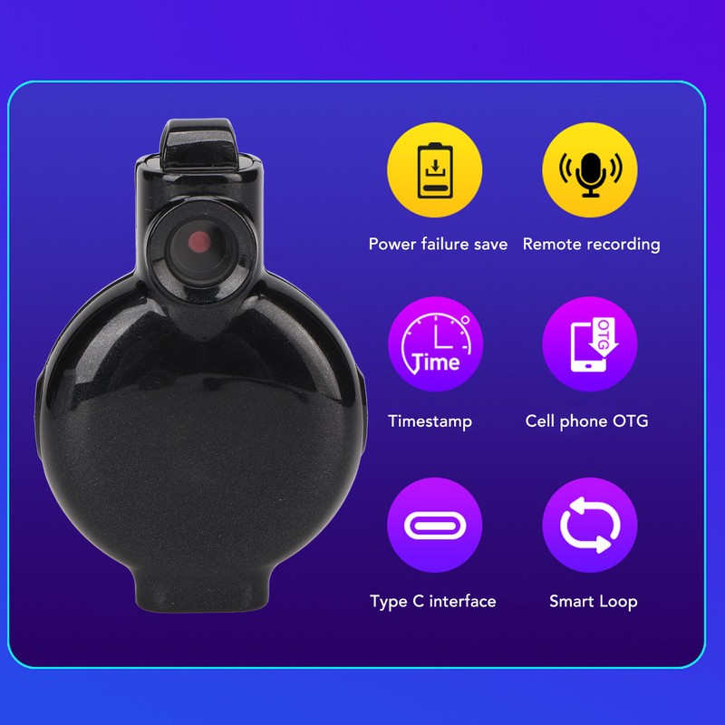 Mini Video Recorder Sound Video Sync AI Intelligent HD Noise