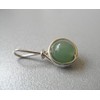 Pendant Tendre Premium Gemstone Aventurine - High-Quality and Durable Silver