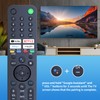 RMF-TX520U Replacement Remote Control for Sony Bravia TV KD-43X80J KD-43X85J