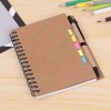 6 Piezas Libreta Ecologica Con Notas Adheribles Esquela