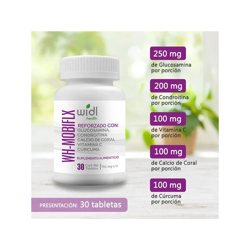 Wh-mobiflx Widl Health Articulaciones, Artritis, Glucosamina