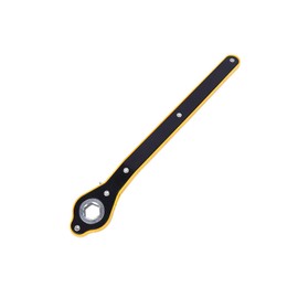 Homthia Universal Automotive 360° Swivel Labor-Saving Ratchet Hexagon Wrench, Scissor Jack Lift Speed Handle Tool, Tire Wheel Lug Handle