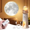 KUWUNG Lighthouse Lamp, LED Moonlight Projector Lamp with Remote Control,
