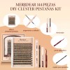 Pestañas Extensions Kit 144 Piezas H03 Curvatura D 8-18 Mm