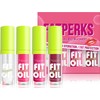 LUHI Gloss de Labios 4 Colores – Brillo Hidratante con