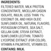 Oikos 30g Protein Shake, Strawberry, High Protein Drinks, Shelf Stable,