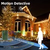 Tcamp Battery Operated Christmas Lights Motion Activated Sync with Music,