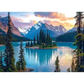 Blueforest Moraine Lake Puzzles for Adults 1000 Pieces, 27.5x19.7 Inch