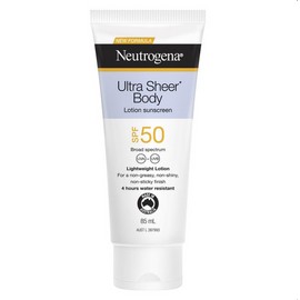 Neutrogena Ultra Sheer Body Lotion Sunscreen SPF 50 85mL