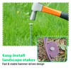 Extra-Long 14 Inch Galvanized Heavy-Duty Landscape Stakes - Landscape Edging