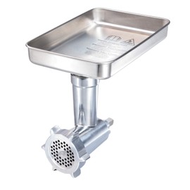 HAMILTON BEACH PROFESSIONAL 63245 Stand Mixer Specialty Metal Meat and Food Grinder Attachment Set, STAINLESS STEEL