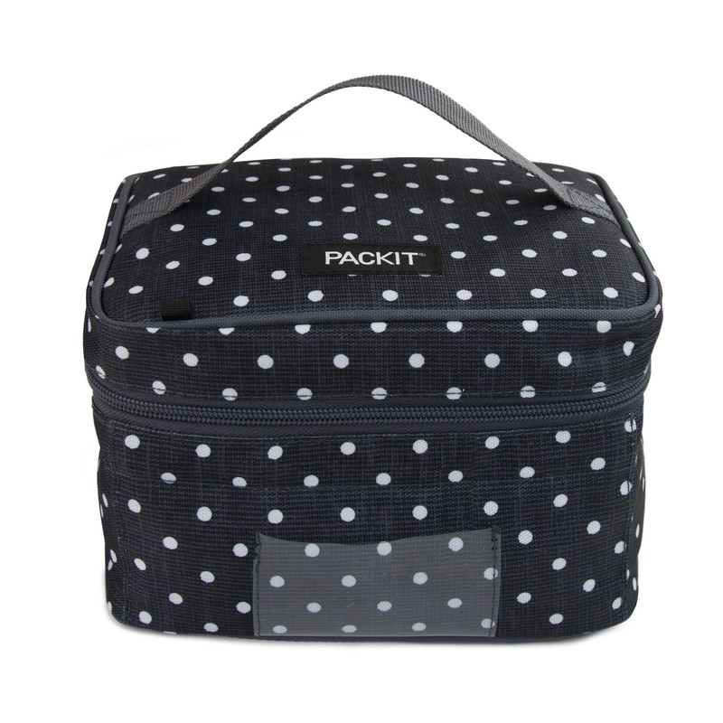 PackIt Freezable Baby Bottle Cooler for Breastmilk and Formula, Polka