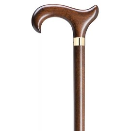 Kensington Row Collection KNIGHTSBRIDGE MEN'S EXTRA TALL ERGONOMIC WALKING STICK - WALNUT SHAFT
