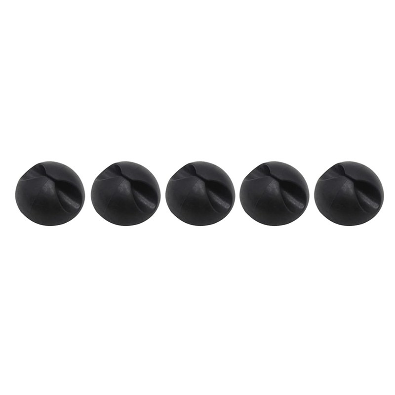 10 Pieces Black Self-Adhesive Cable Management Clip Organizer Cord Sticky