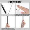 EUYKQNOI 2 Pieces Magic Wand Magic Wand Black Plastic Magic