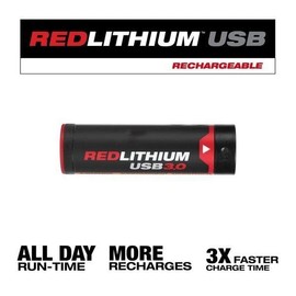 EGYBEL 48-11-2131 for Milwaukee Tool Redlithium USB 3.0 Battery Pack