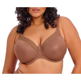Elomi Smooth Unlined Underwire Molded Bra (4301),38FF,Clove, Clove, 38FF