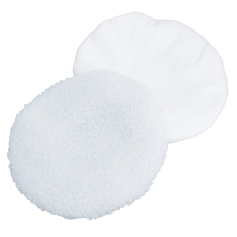 AB Tools (PACK OF 2) 240mm Polishing bonnets Lambs wool