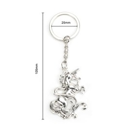 Personalisierter Schlüsselanhänger Mit Minimalistischer Einhorn-Anhänger Für Damen, Ideal Als Geburtstag, Reise, Schwester Oder Muttergeschenk, Perfekt Für Guter Freundinnen, Kollegen Und Paare