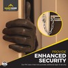 SOL 4pk Door Chain – Brass Restrictor for Front Door