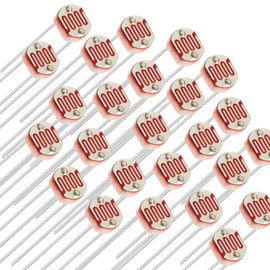 100 PCS Photoresistor Photo Light Sensitive Resistor Light Dependent Resistor 5 mm (5539)