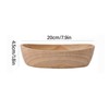 Salad Bowl Versatile Smoother Stylish Durable Easy Cleaning Boat Shaped
